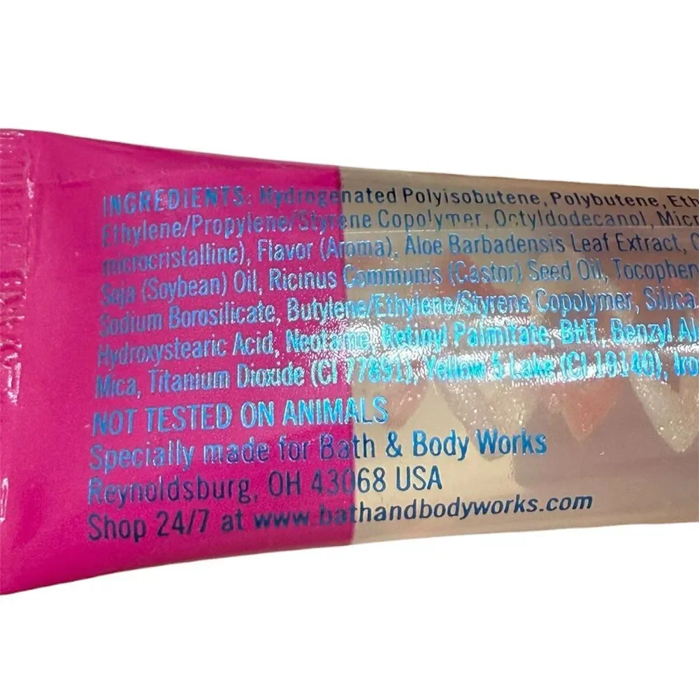 Bath & Body Works Liplicious CITRUS ORCHID CHILL Lip Gloss Lip Balm NEW RARE